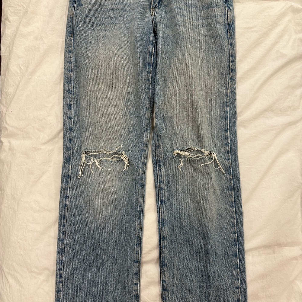 Garage ripped Blue Jeans